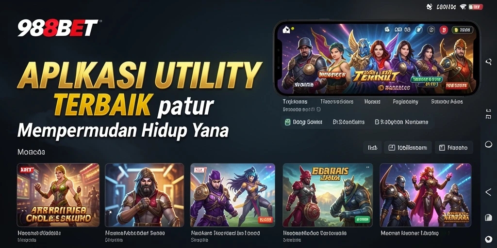 Tampilan antarmuka 988BET yang modern dan intuitif.