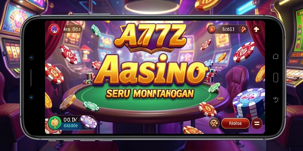Tampilan utama gameplay A7777 yang seru dan mendebarkan.