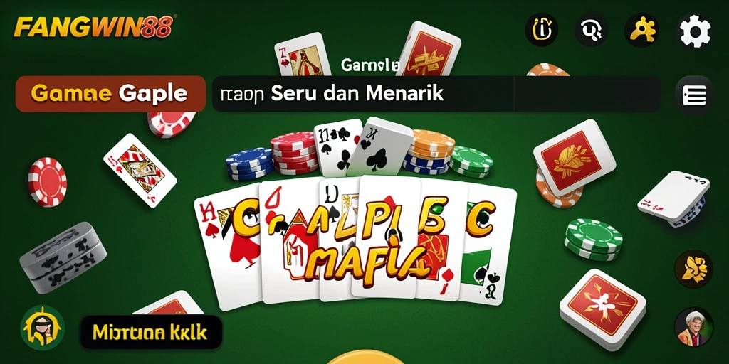 Tampilan gameplay seru dari FANGWIN88 saat bermain Gaple.