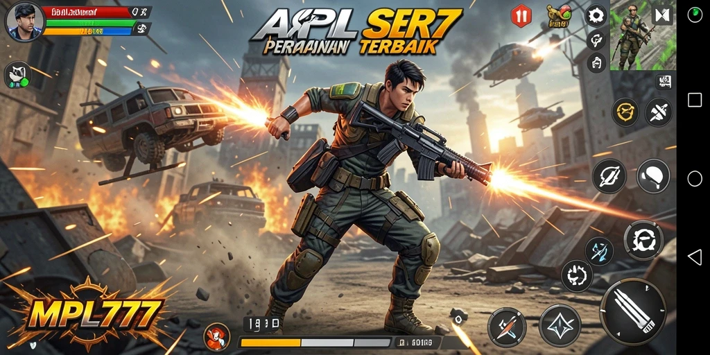 Screenshot MPL777 menampilkan gameplay aksi menegangkan dengan desain visual yang memukau.