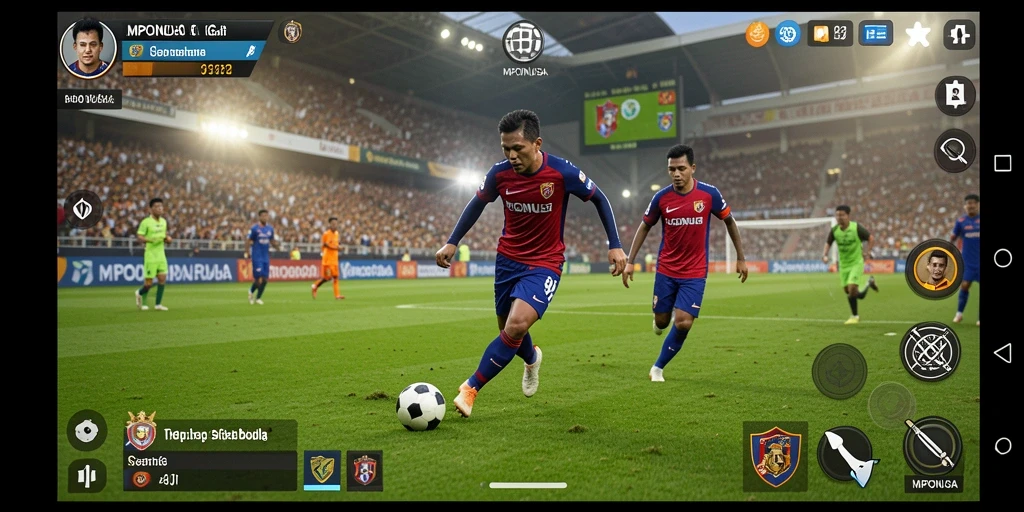 Tampilan gameplay MPONUSA yang mendebarkan dan interaktif.