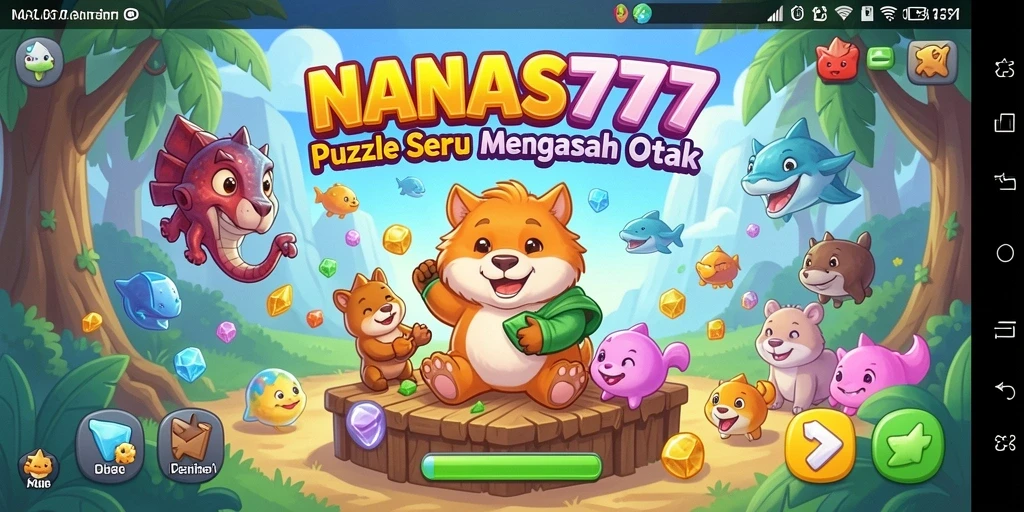 Tampilan gameplay yang menarik dan menantang di NANAS777.