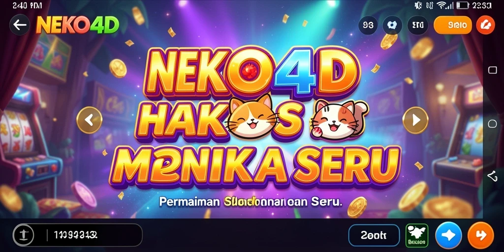 Tampilan gameplay seru dari NEKO4D yang memukau.
