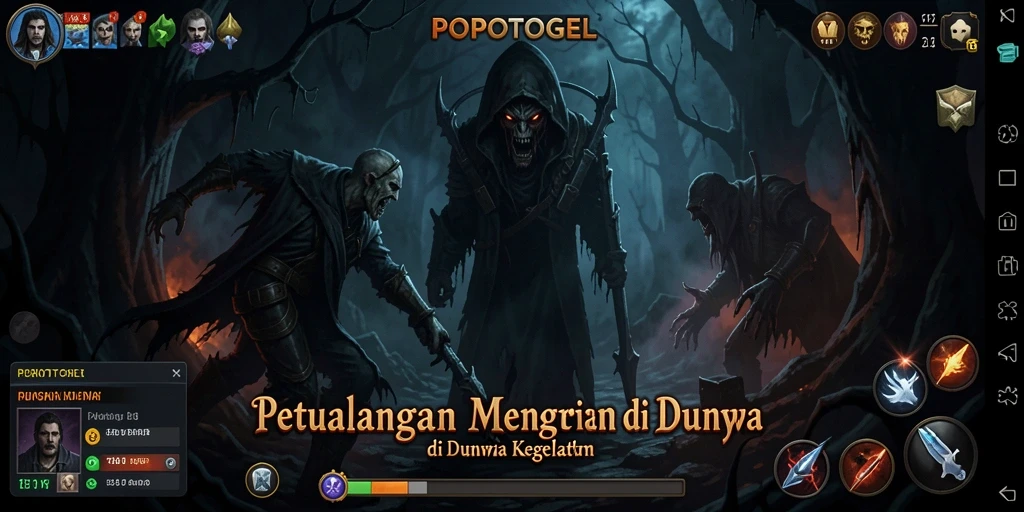 Gameplay menegangkan dalam suasana Horror yang mencekam.