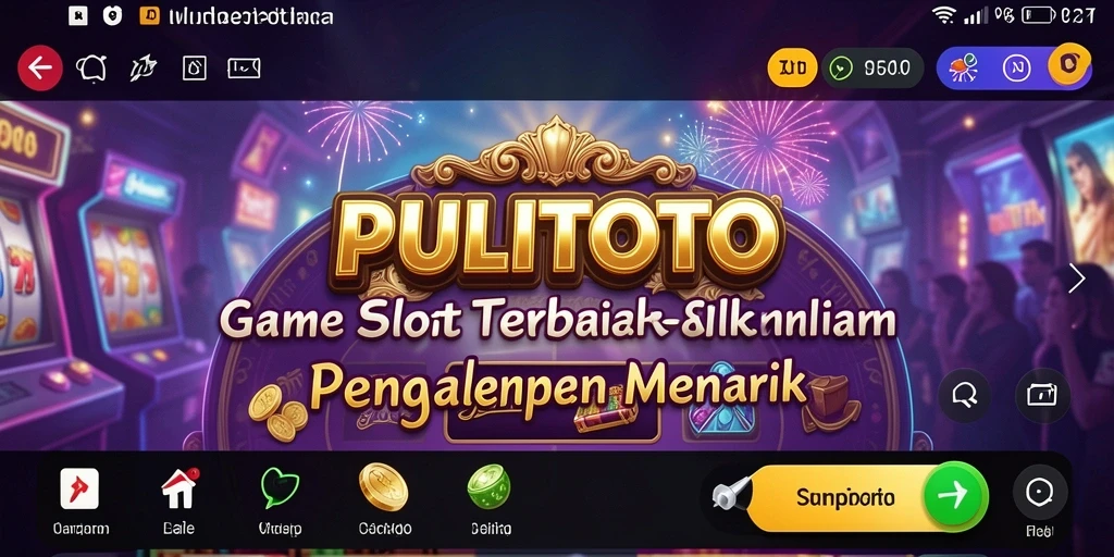 Gameplay seru dari PULITOTO dengan grafis penuh warna.