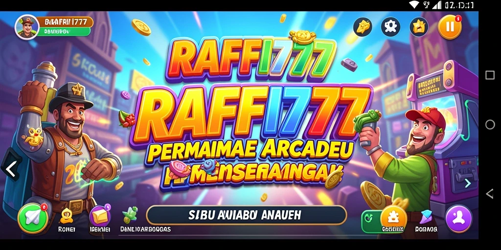 Tampilan gameplay seru dari RAFFI777 yang memukau dan menantang.
