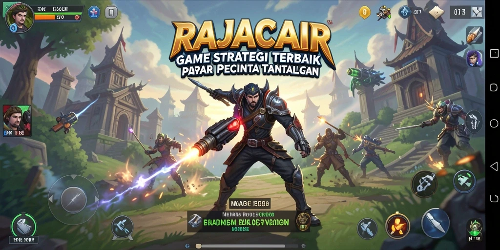 Tampilan gameplay RAJACAIR yang menarik dan strategis.