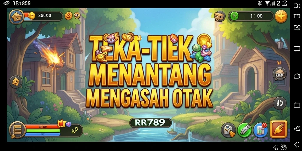 Screenshot utama RR789 menampilkan gameplay Puzzle yang menarik.