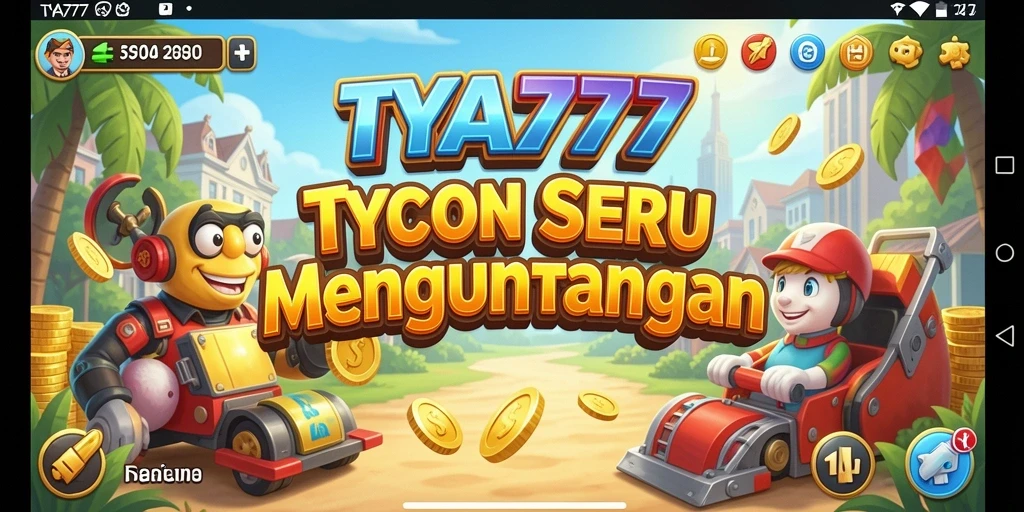 Tampilan gameplay <strong>TYA777</strong> yang menarik dalam simulasi bisnis Tycoon.